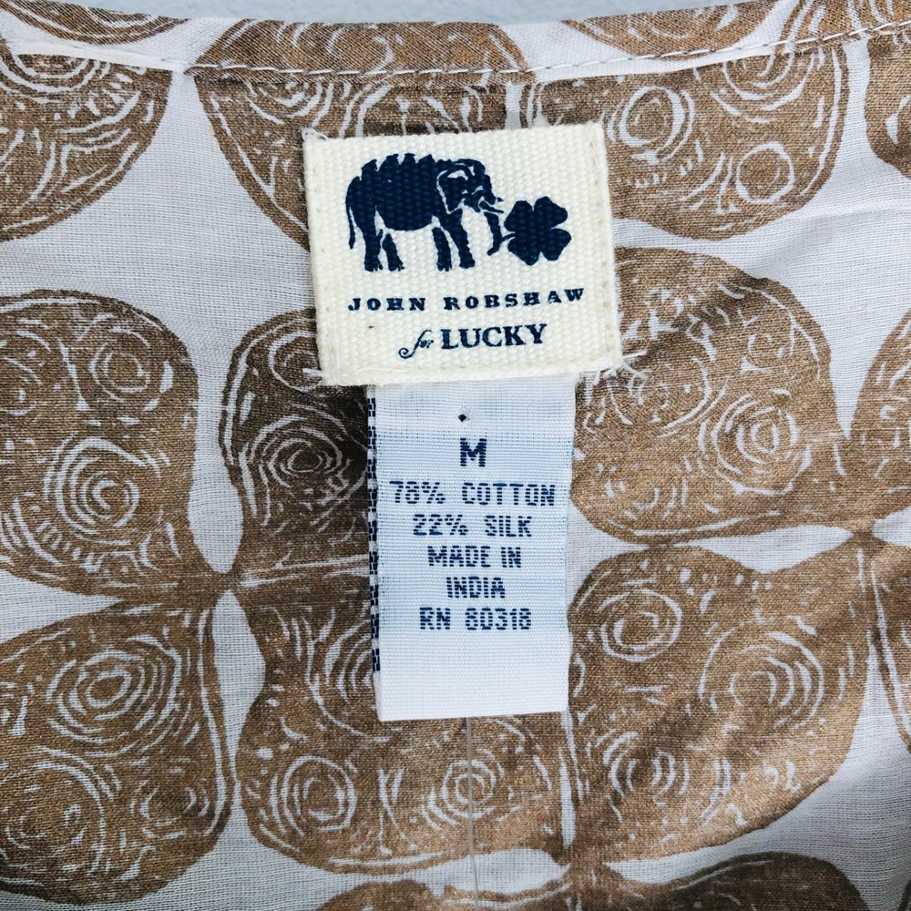 John Robshaw For Lucky Brand Sz M View 2